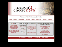Tablet Screenshot of nelsoncheese.net